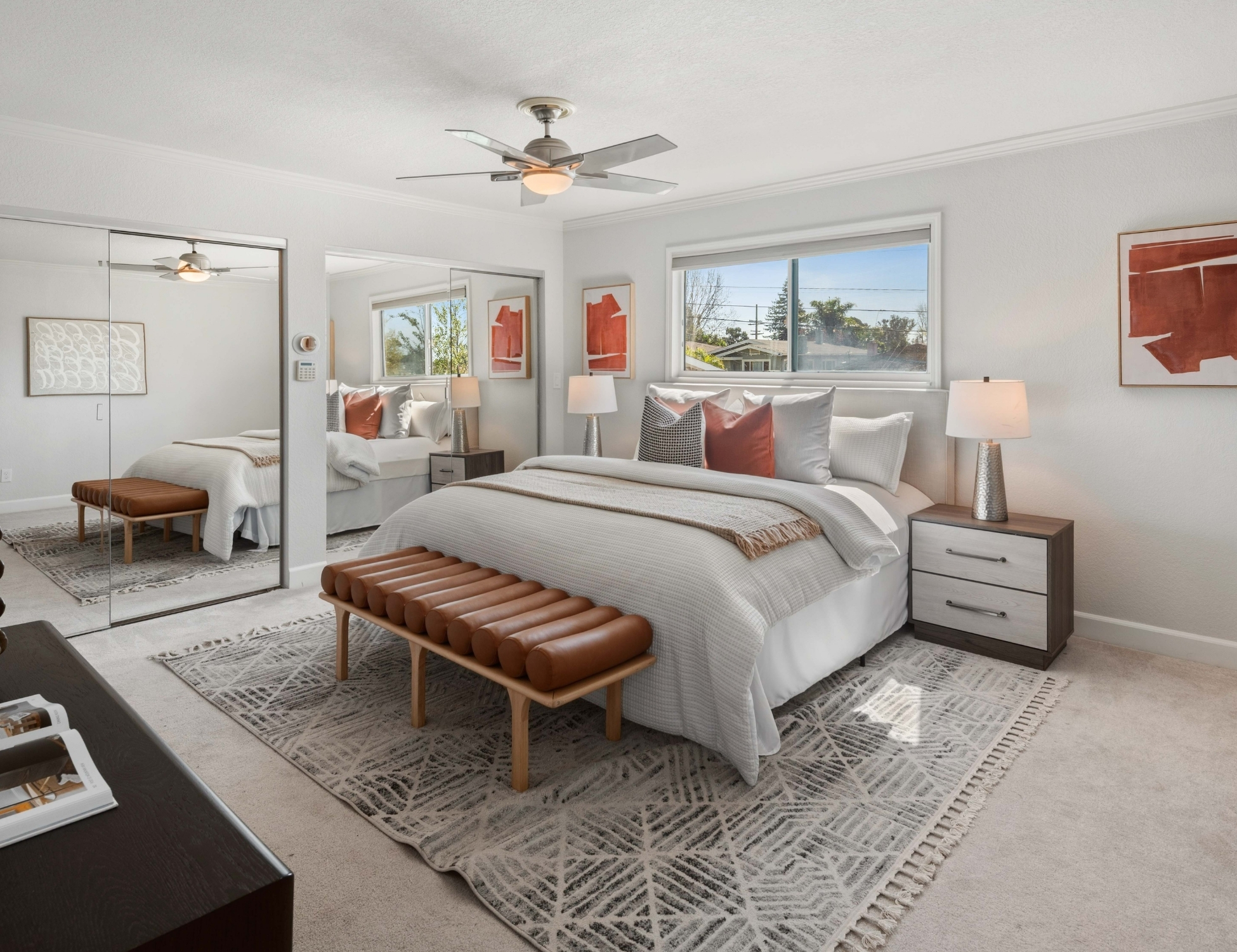 Primary bedroom suite